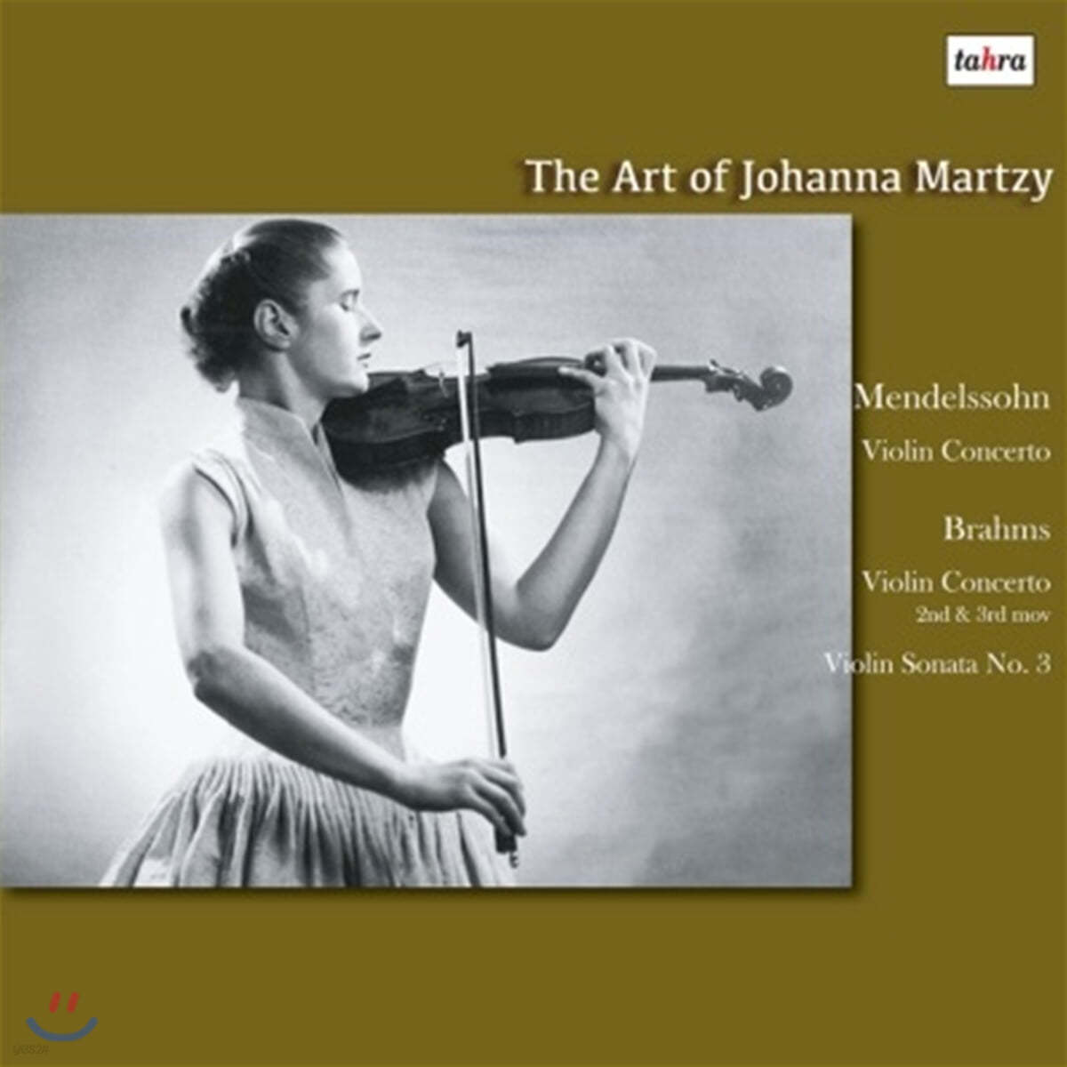Johanna Martzy 멘델스존 / 브람스: 바이올린 협주곡 - 요한나 마르치 [2LP] 