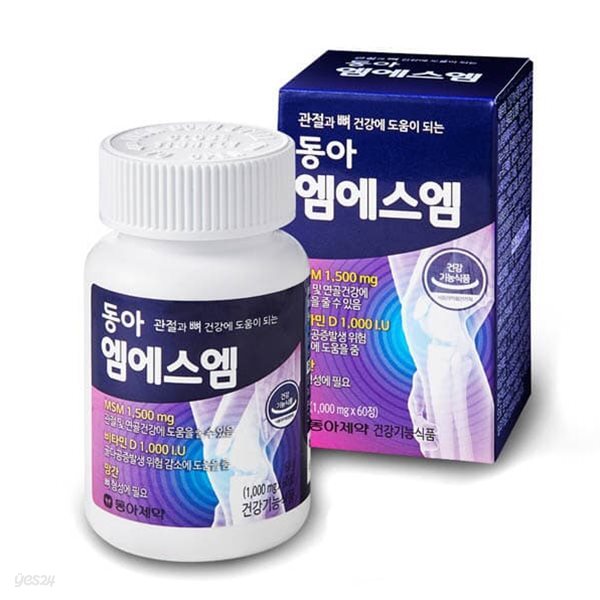 동아제약 엠에스엠 60g (1000mg * 60정)