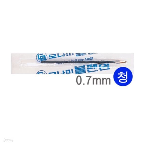 모나미)볼펜심(영심/0.7mm/청)그루(12다스)(144개입)