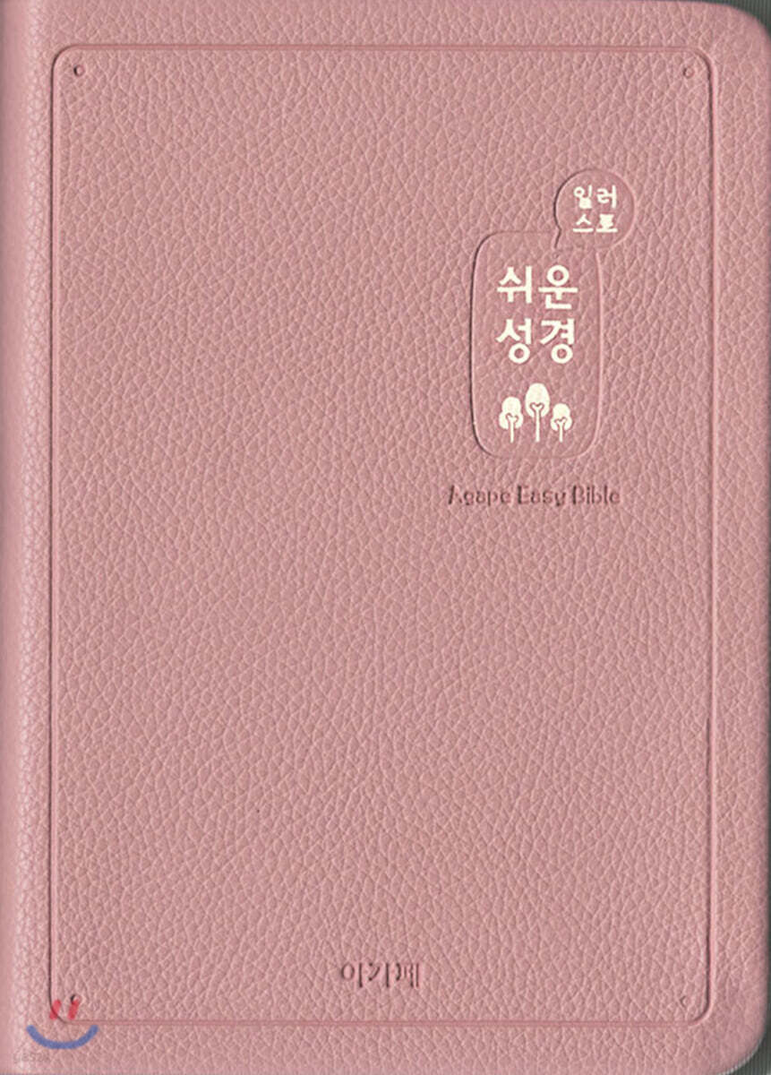 일러스트 쉬운성경(중/고급/단본/색인/무지퍼/인디핑크)