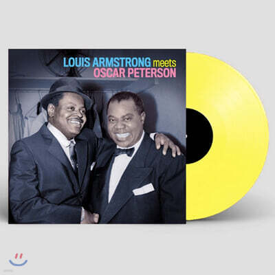 Louis Armstrong, Oscar Peterson — Louis Armstrong Meets Oscar Peterson 앨범 커버