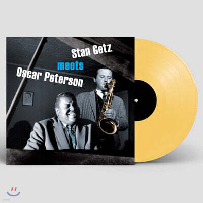 Stan Getz, Oscar Peterson — Stan Getz Meets Oser Peterson 앨범 커버