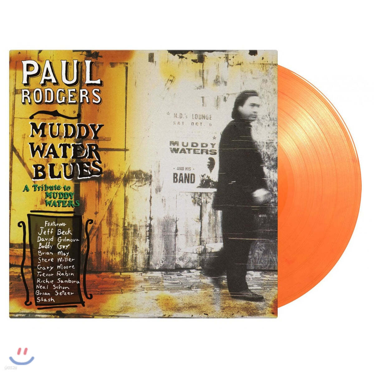 Paul Rodgers (폴 로저스) - Muddy Water Blues [오렌지 컬러 2LP] 