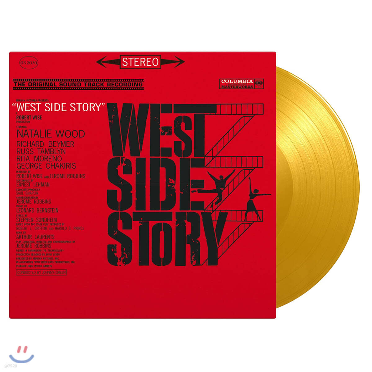 웨스트 사이드 스토리 영화음악 (West Side Story OST by Leonard Bernstein 레너드 번스타인) [옐로우 컬러 2LP]