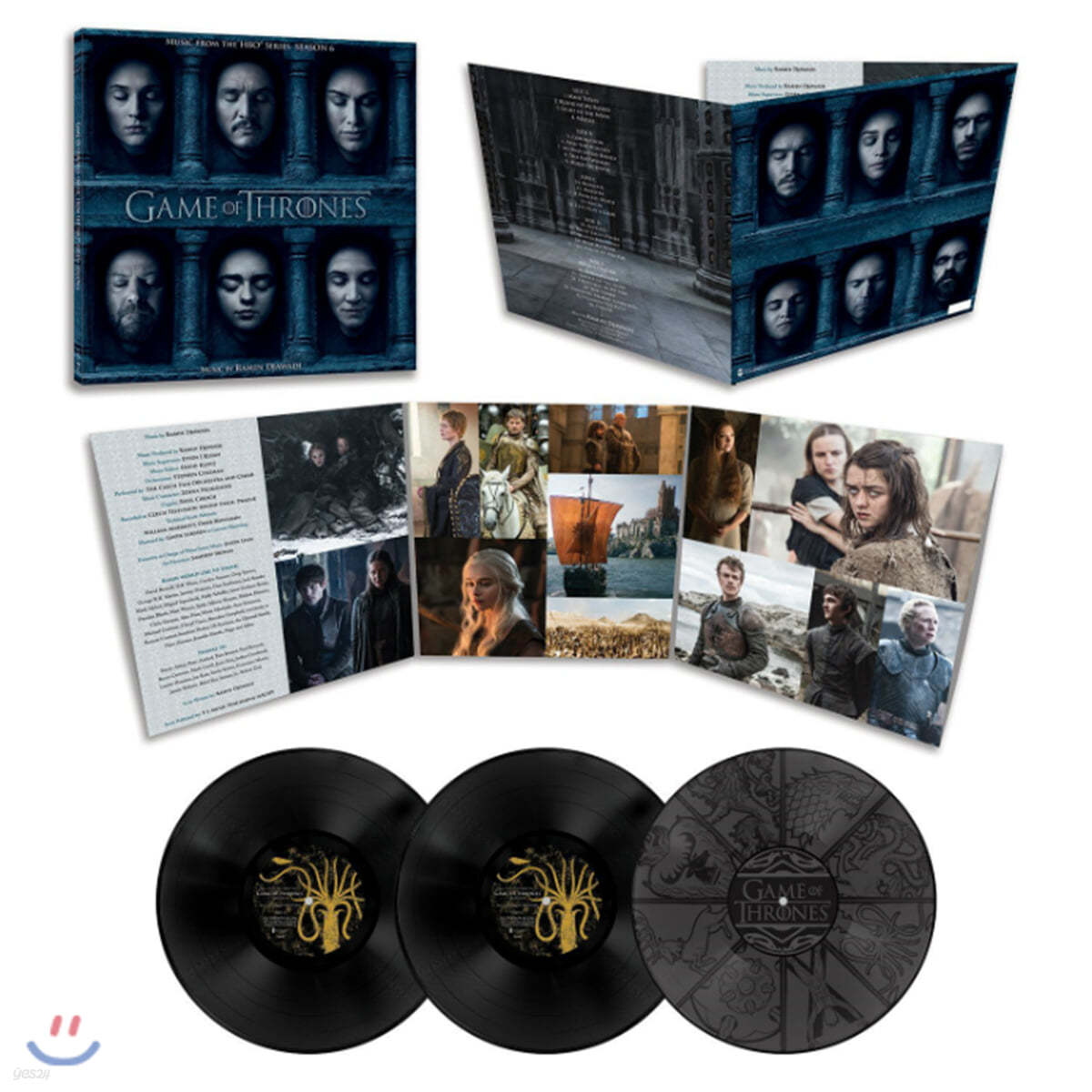 왕좌의 게임 시즌 6 드라마음악 (Game of Thrones Season 6 OST by Ramin Djawadi) [3LP] |  Ramin Djawadi | Music on Vinyl - 예스24