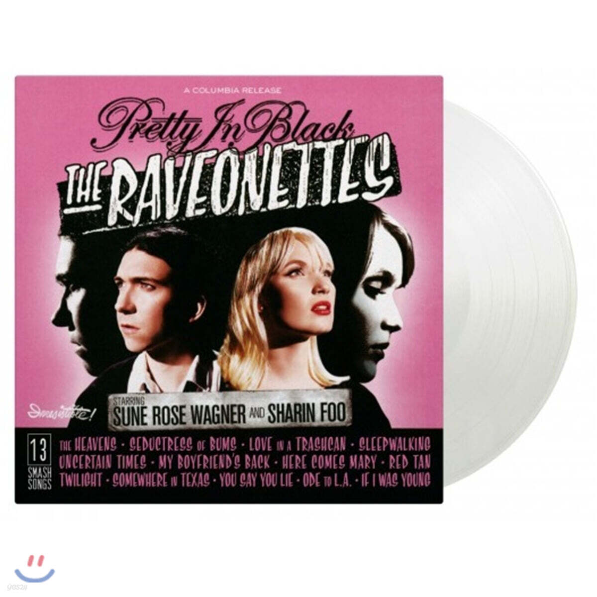 The Raveonettes (레이브오네츠) - 2집  Pretty in Black [투명 컬러 LP]