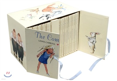 The Complete Alice Adventures in Wonderland Gift Box Set Collection - 22 Books in a Slipcase
