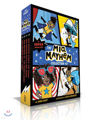 The MIA Mayhem Collection #2 (Boxed Set): MIA Mayhem Stops Time!; MIA Mayhem vs. the Mighty Robot; MIA Mayhem Gets X-Ray Specs; MIA Mayhem Steals the