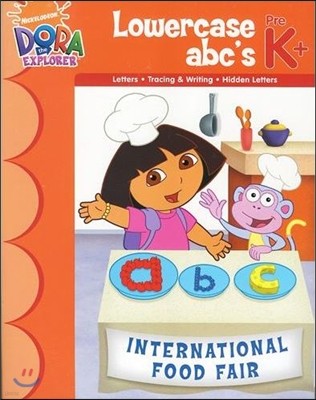 Dora's Lowercase ABC's Workbook PreK+ (Nick Jr. Workbooks)