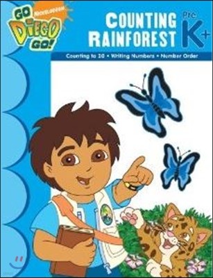Diego's Counting Rainforest PreK+ (Nick Jr. Workbooks)