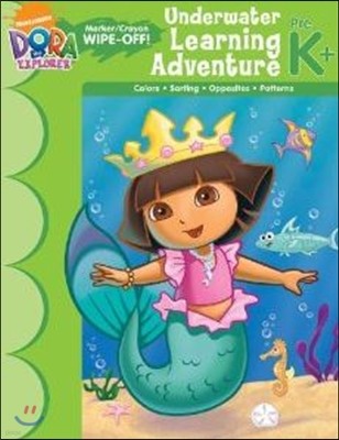 Dora's Underwater Learning Adventure (Dora the Explorer Write-On Wipe-Off Workbook)