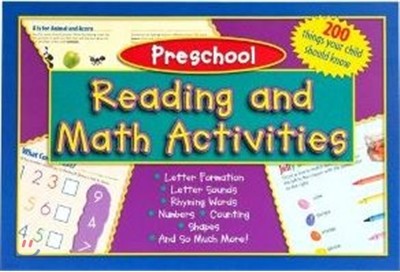 Kids Wide Activity Pad - Preschool: Reading and Math Activities