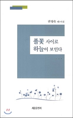 풀꽃 사이로 하늘이 보인다