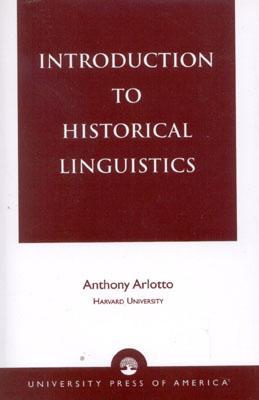 Introduction to Historical Linguistics