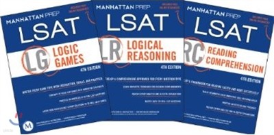 Manhattan LSAT Set of 3 Strategy Guides