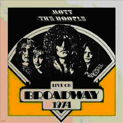 Mott The Hoople — Live On Broadway 1974 (Gatefold) 앨범 커버