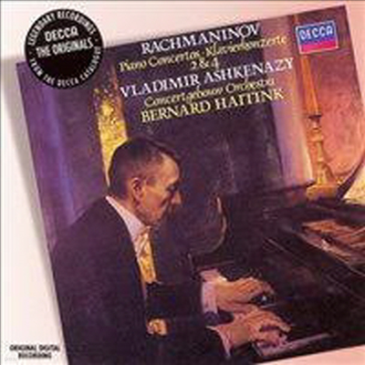 라흐마니노프 : 피아노 협주곡 2, 4번 (Rachmaninov : Piano Concertos No.2 Op.18, No.4 Op.40)(CD) - Vladimir Ashkenazy