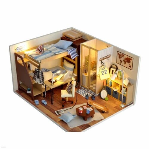 DIY 미니어처 하우스 - 소년의 방