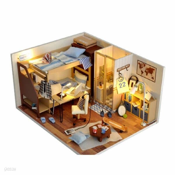 DIY 미니어처 하우스 - 소년의 방