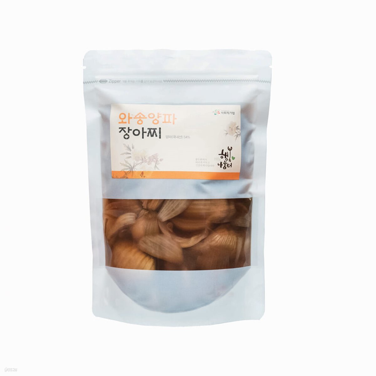 행복나눔터 와송 양파장아찌 500g