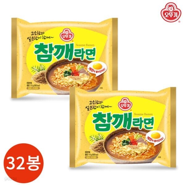 오뚜기 참깨라면 115g x 32봉