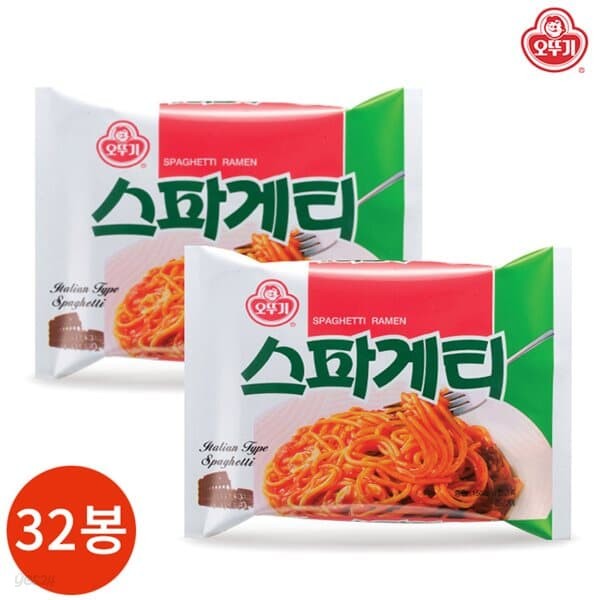 오뚜기 스파게티 라면 150g x 32봉