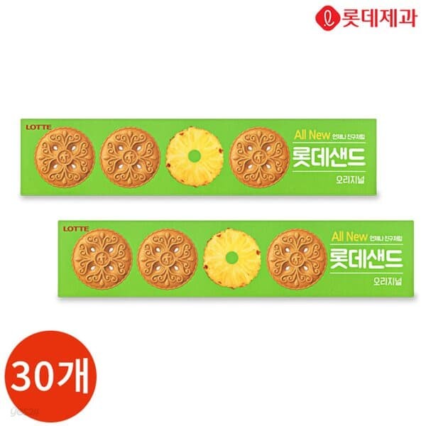 롯데 롯데샌드 오리지널 105g x 30개