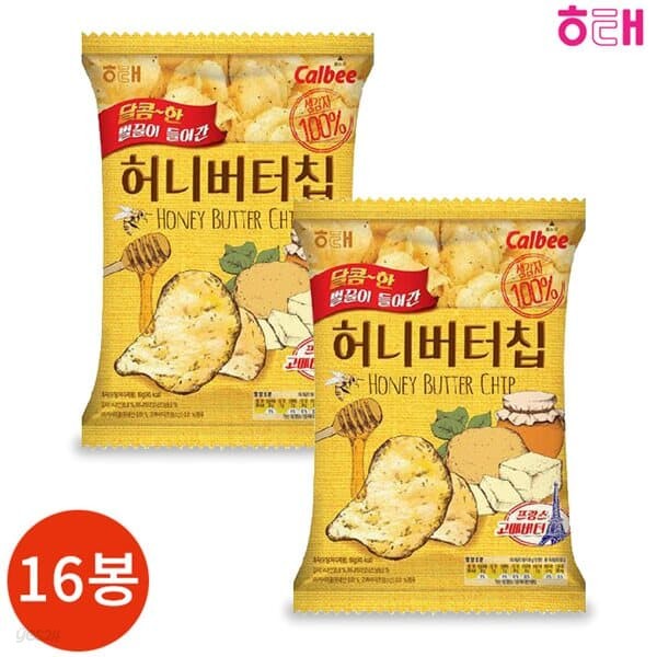 해태 허니버터칩 60g x 16봉