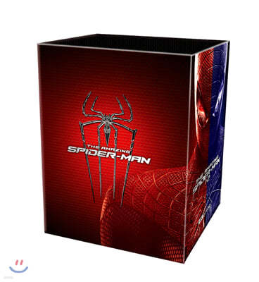 어메이징 스파이더맨 1+2 (12Disc 4K UHD 원클릭 박스 스틸북 한정판) : 블루레이