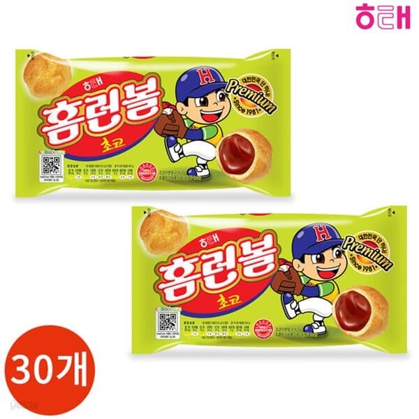 해태 홈런볼 초코 46g x 30봉