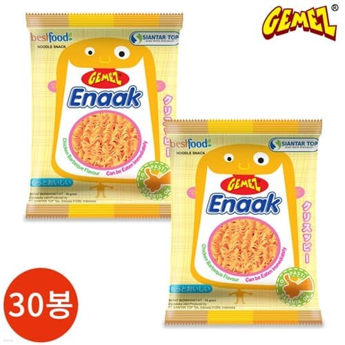 게메즈 에낙 라면 스넥 16g x 30개