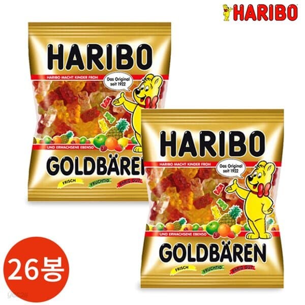 하리보젤리 골드베렌 100g x 26봉