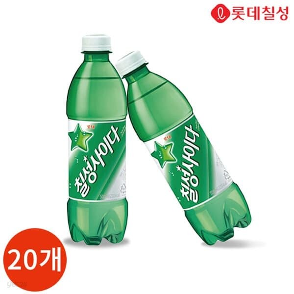 롯데 칠성사이다 500ml x 20PET