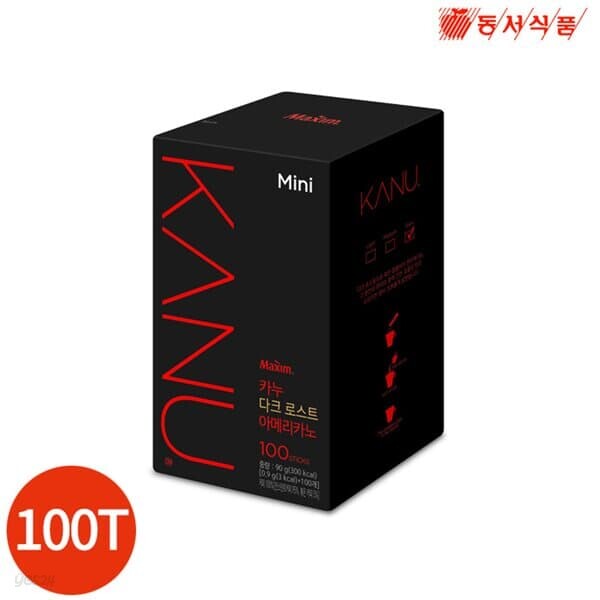 맥심 카누 다크로스트 아메리카노100T