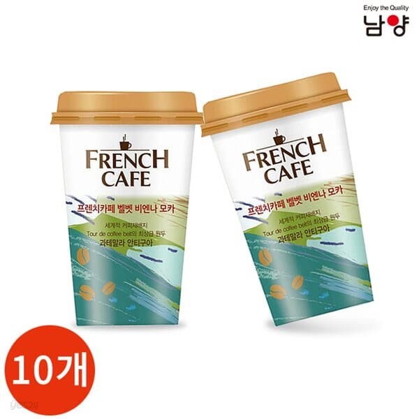 남양 프렌치카페 벨벳 비엔나 모카200ml x 10개