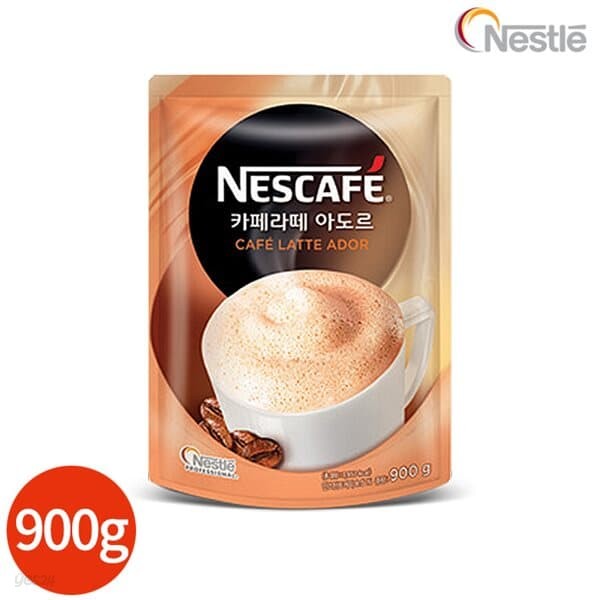 네슬레 네스카페 카페라떼 아도르 900g x 1봉