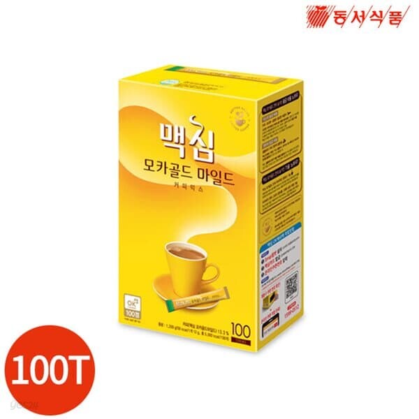 동서 맥심 모카골드 마일드 100T x 1박스
