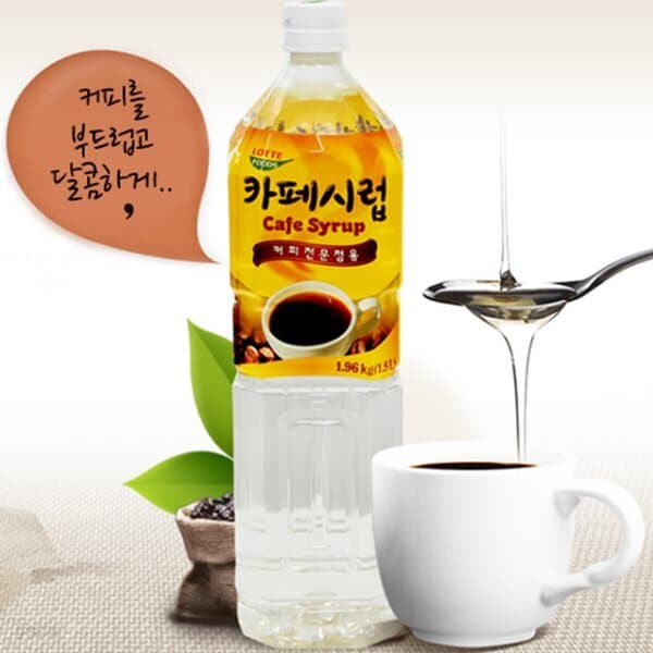 롯데 카페시럽 1.5L x 1개