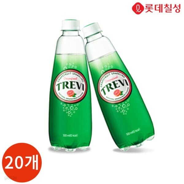 롯데 트레비 자몽 500ml x 20PET