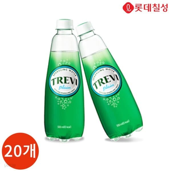 롯데 트레비 플레인 500ml x 20PET