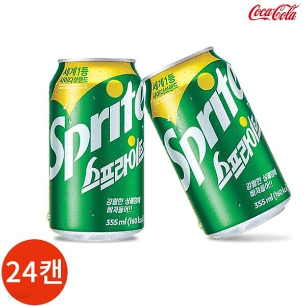 스프라이트 355ml x 24캔