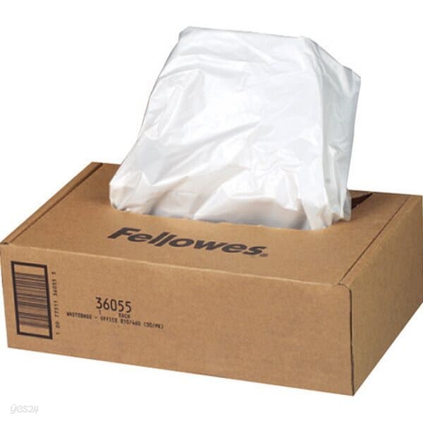 펠로우즈)문서세단기 폐지함 비닐팩(90L.50매)