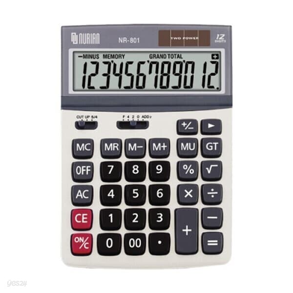 누리안)계산기(NR-801/12자리)
