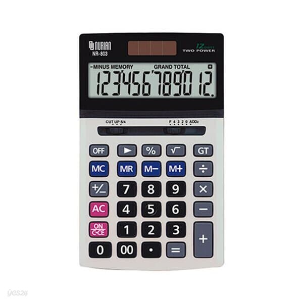 누리안)계산기(NR-803/12자리)