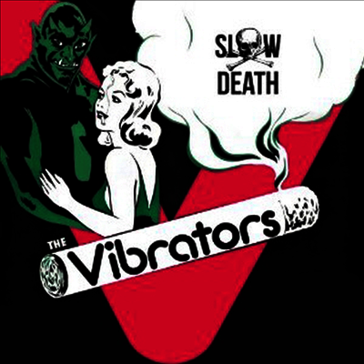 Vibrators — Slow Death (7" Single) 앨범 커버