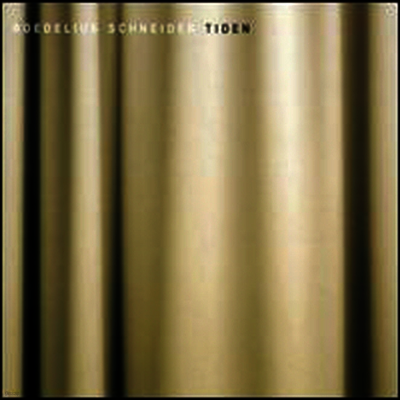 Roedelius Schneider — Tiden 앨범 커버