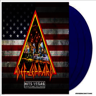 Def Leppard — Hits Vegas - Live At Planet Hollywood 앨범 커버