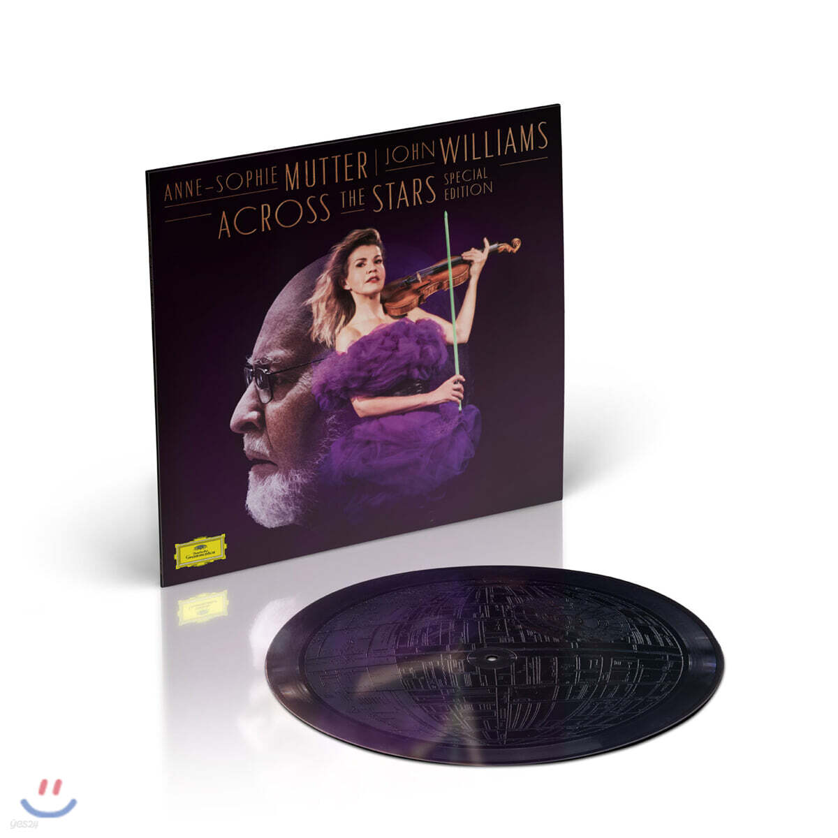 Anne-Sophie Mutter 안네 소피 무터 - 존 윌리엄스: 스타워즈 영화음악 (Across The Stars) [LP]
