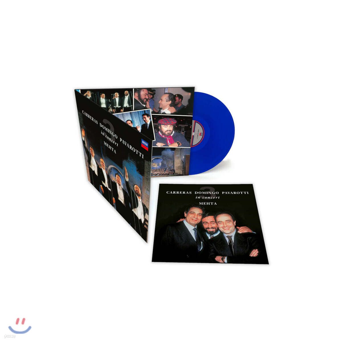 Jose Carerras / Placido Domingo / Luciano Pavarotti 쓰리 테너 로마 월드컵 공연 30주년 기념 앨범 [블루 컬러 LP]