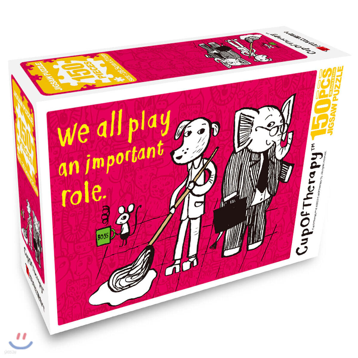 컵오브테라피 직소퍼즐 150pcs 각자의 역할 - YES24